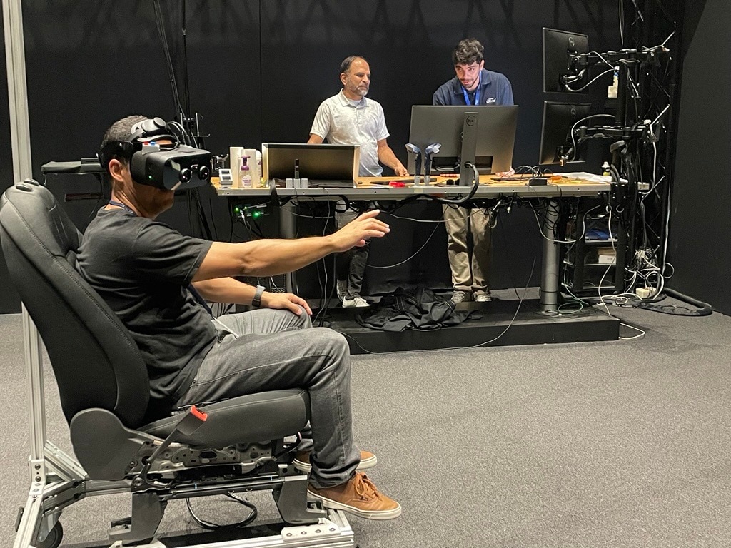 Laboratório de VR na Ford nos Estados Unidos